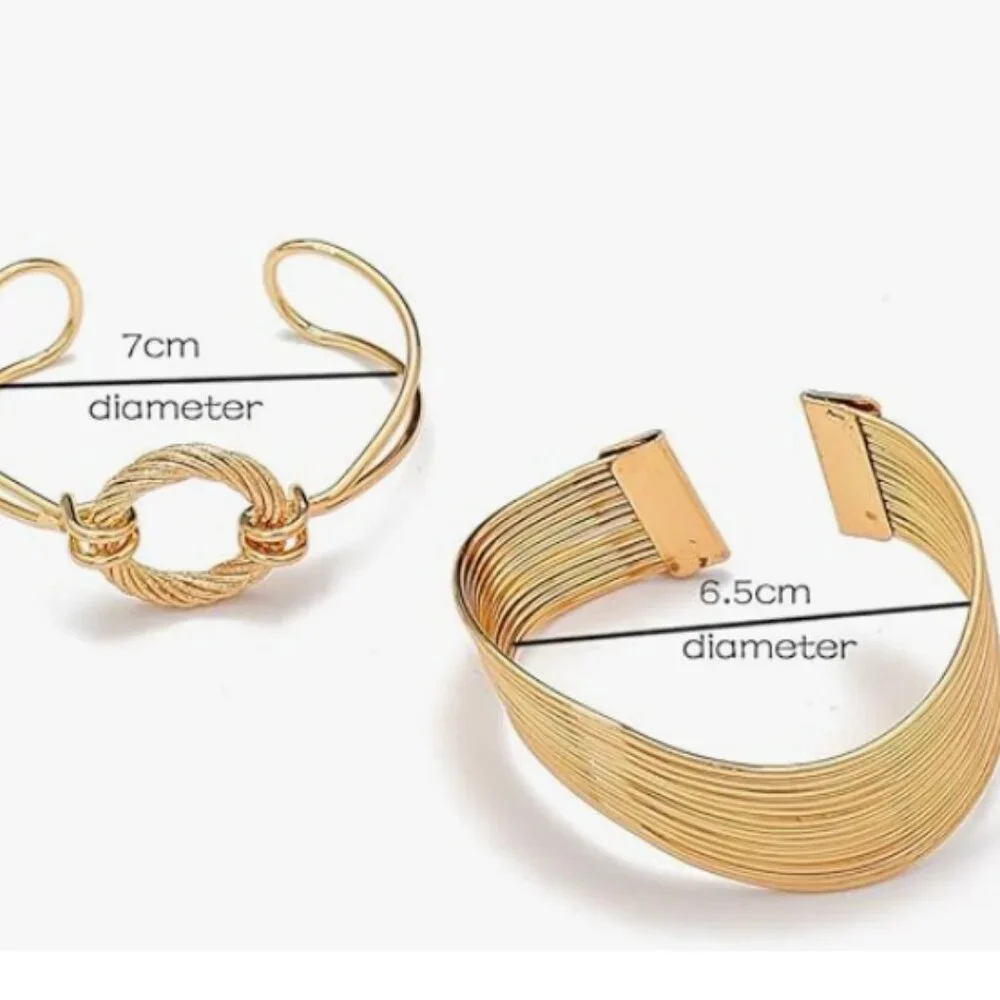 ✨ ZARA Gold Bracelets Set ✨